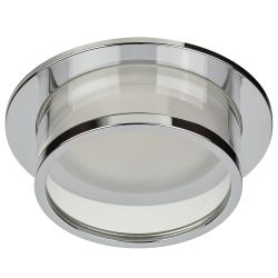 Встраиваемый светильник декоративный ЭРА DK99 CH MR16 GU5.3 хром | Декоративные встраиваемые светильники