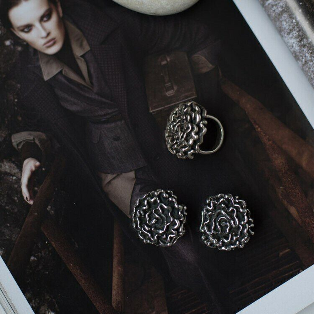 Кольцо пион 130137 (размер: 18,5)