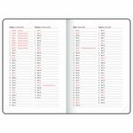 Ежедневник датированный 2025, А5, 138x213 мм, BRAUBERG "Wood", под кожу, держатель для ручки, резинка-фиксатор, серый, 115832