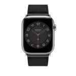 Apple Watch Series 8 Hermes 45mm, черный ремешок с раскладывающейся застежкой