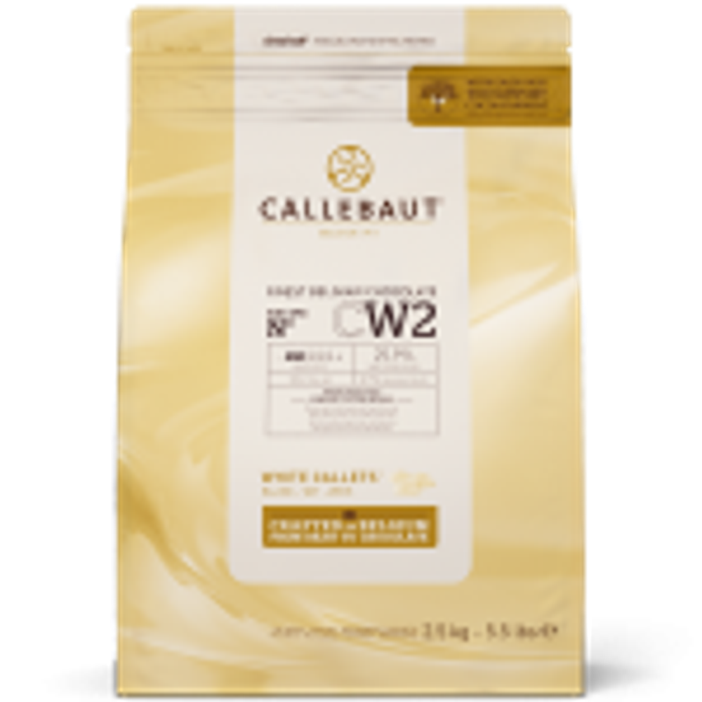Белый Шоколад Callebaut 25,9%, 2,5 кг