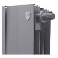 Радиатор биметаллический Piano Forte серый 500 VD 4 секции нижнее подключение