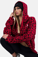 Худи Hydrogen PRINTED FZ RED JAGUAR HOODIE (310614-G73)