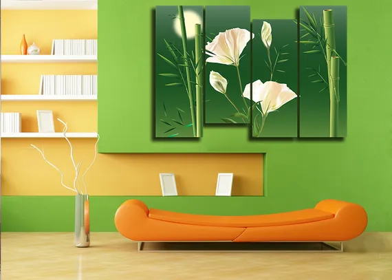 Модульная картина "Бамбук"