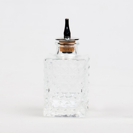 Емкость дроппер 100 мл с дозатором для масла, соусов, биттеров, аромы стекло B'Guys P.L.- Barbossa