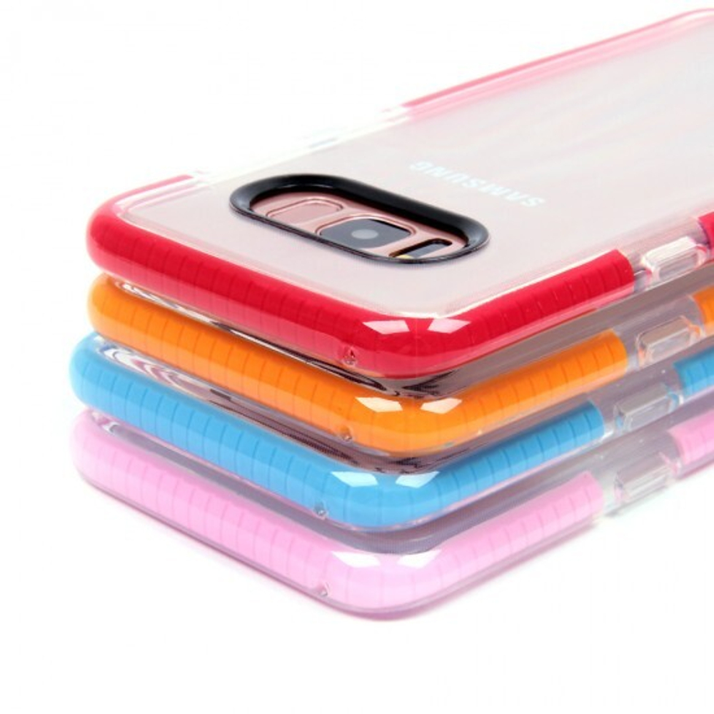 Силиконовый чехол для Samsung Galaxy S8 Plus, 009819 Розовый