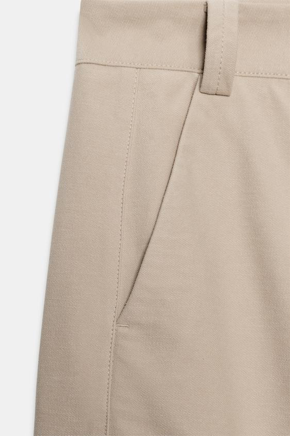 ZARA БРЮКИ BARREL, РЫЖЕВАТО-КОРИЧНЕВЫЙ