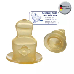 Соска латексная для бутылочки Nip 2 шт. размер 1 М, 0-6 месяцев