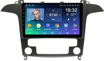 Магнитола для Ford S-Max, Galaxy 2 2006-2015 (климат) - Teyes SPRO+ на Android 10, ТОП процессор, 4Гб+32Гб, 4G SIM-слот