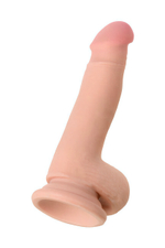 Реалистичный вибратор TOYFA RealStick Elite Vibro Alfonso, телесный (Цвет: телесный)