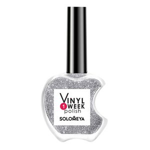 Лак недельный для ногтей SOLOMEYA ONE WEEK VINYL POLISH тон POMEGRANATE 23