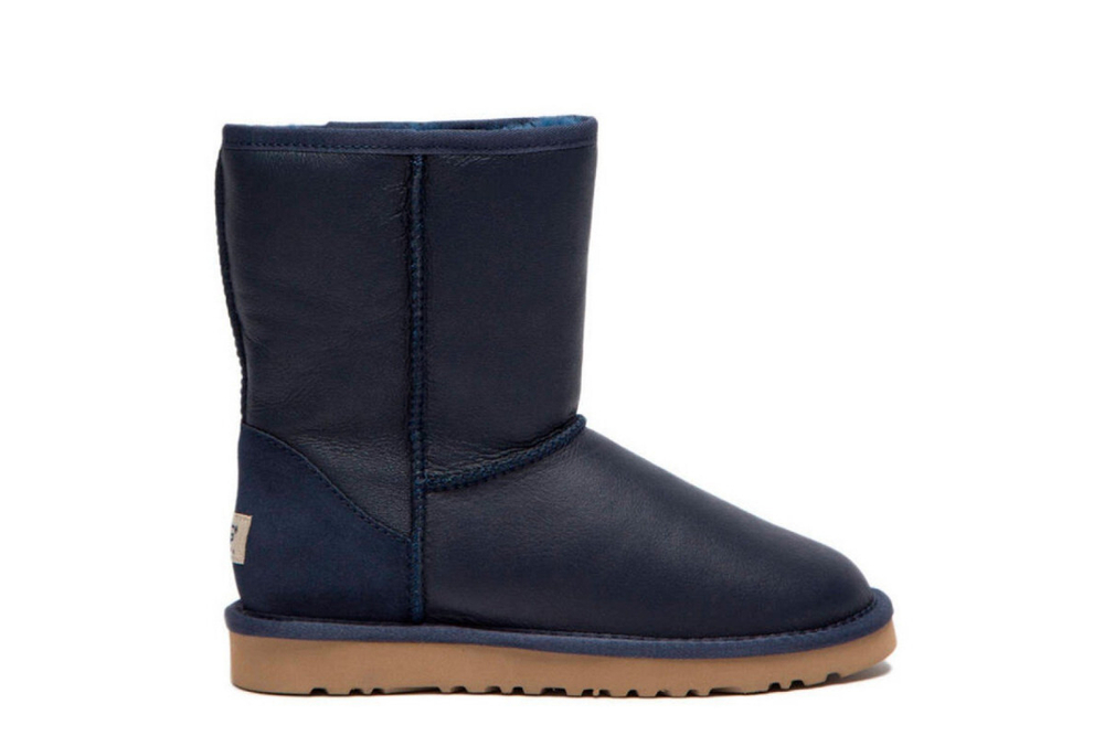 UGG Mens Classic Short Metallic Navy