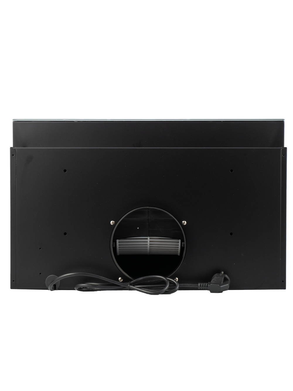 Вытяжка кухонная MACBI Perfa-60G-baf (BLACK) черный, D150мм, 1200м3/ч, полновстраиваемая, мотор 230Ватт, стекло 60см, сенсорное управление + управление жестами