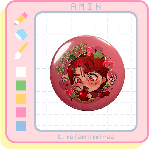 Плюшка / Значок #23 / SEVENTEEN