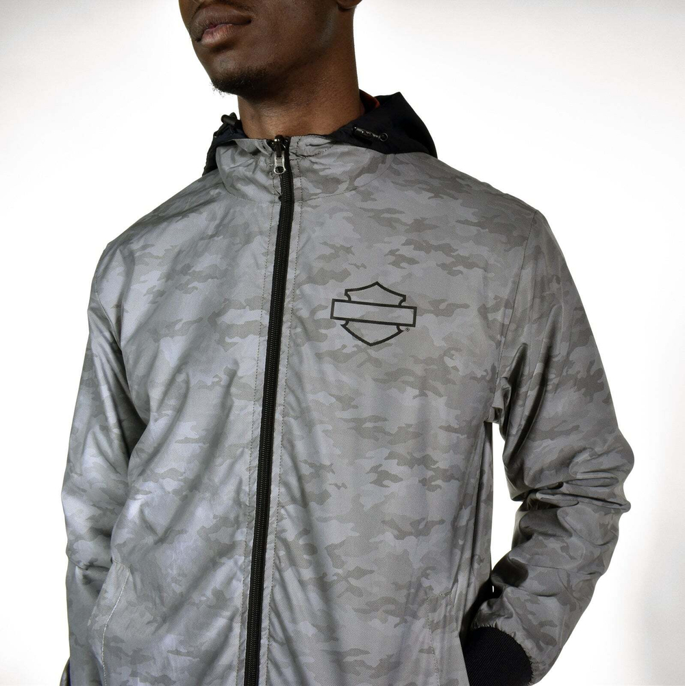 Куртка  Camouflage Reflective Reversible Harley-Davidson двусторонняя