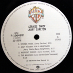Larry Carlton / Strikes Twice (LP)