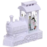 Сувенир с подсветкой «Волшебный экспресс» 12,5*11,5*5,5 см, Белый