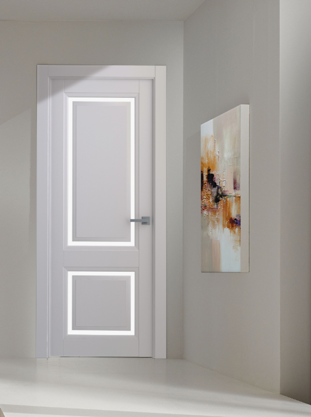 Дверь межкомнатная с парящей филенкой