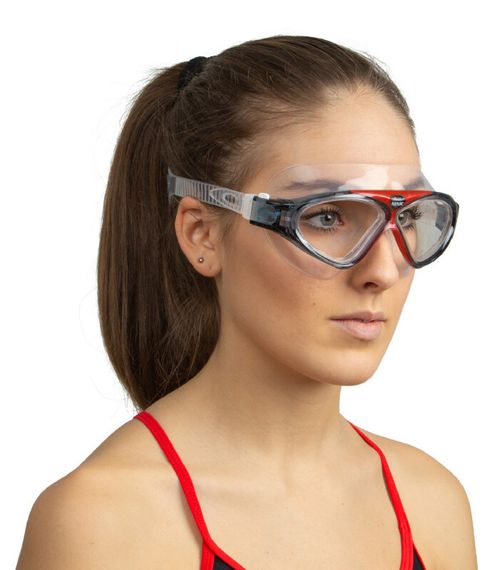 Очки-маска для плавания Seac Vision HD красный