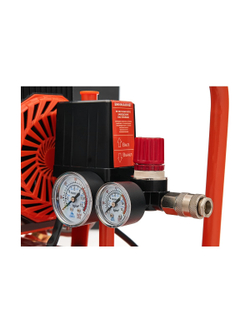 Безмасляный малошумный компрессор Gigant (25 л; 8 бар; 225 л/мин) GSWK-25/1400