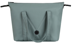 Детская коляска Roan Bass Next Classic Кожа d12 2 в 1 RCL303/1 Misty Mint/Grey