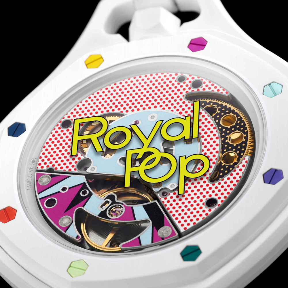Swatch x Audemars Piguet Royal Pop HUIT BLANC