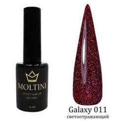 Гель-лак Moltini Galaxy 011, 12 ml