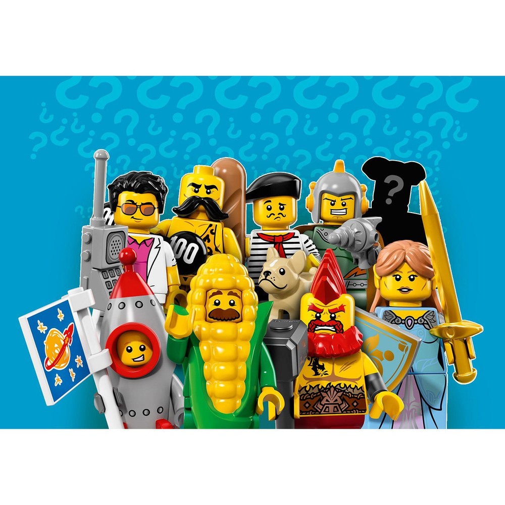 LEGO Minifigures: Минифигурки серия 17 в ассортименте 71018 — Minifigure Series 17 Complete Random Set of 1 Minifigure — Лего Минифигурки