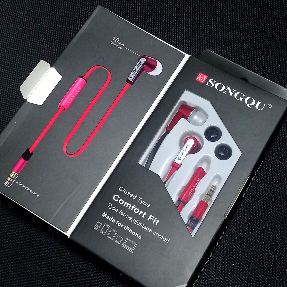 Наушники проводные Songqu SQ-302MP