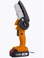 Цепная пила аккумуляторная RAZZ CS-100-2, 20 В, 2*2 Ач, 10 см