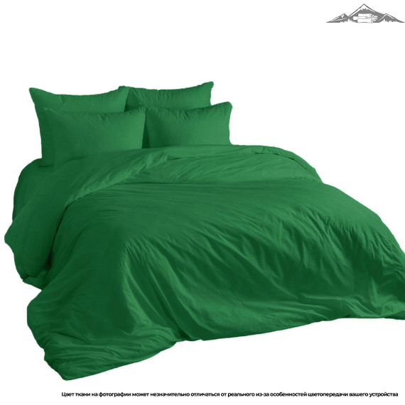 Поплин гладь. "Сочная трава" | ш.220 см | 115 г/м² | хлопок-100%