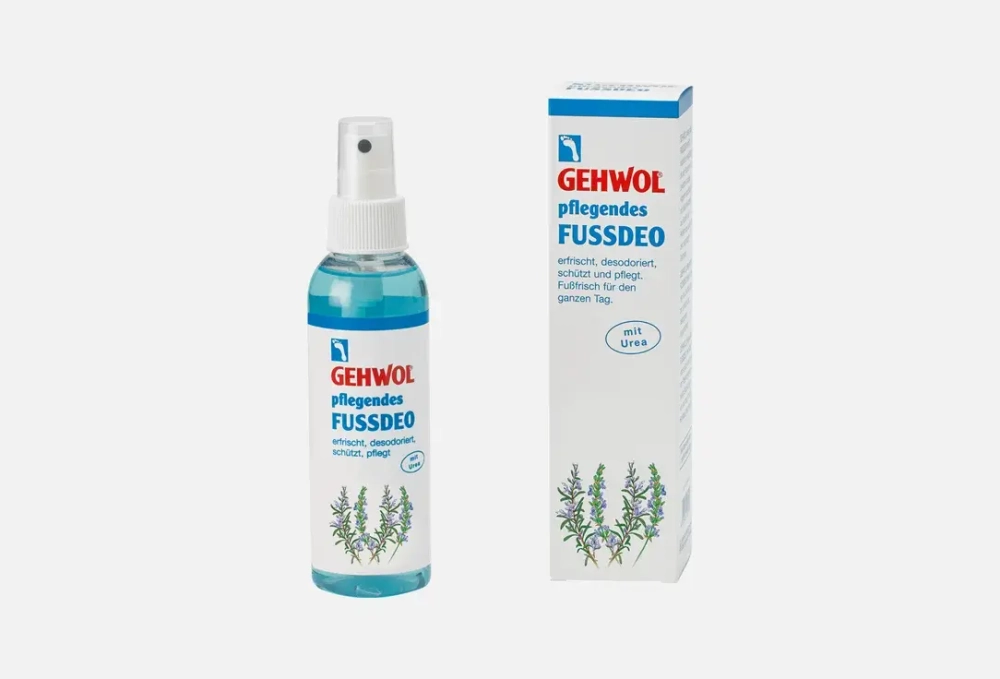Gehwol Caring Footdeo Дезодорант для ног ухаживающий пластик 150 мл