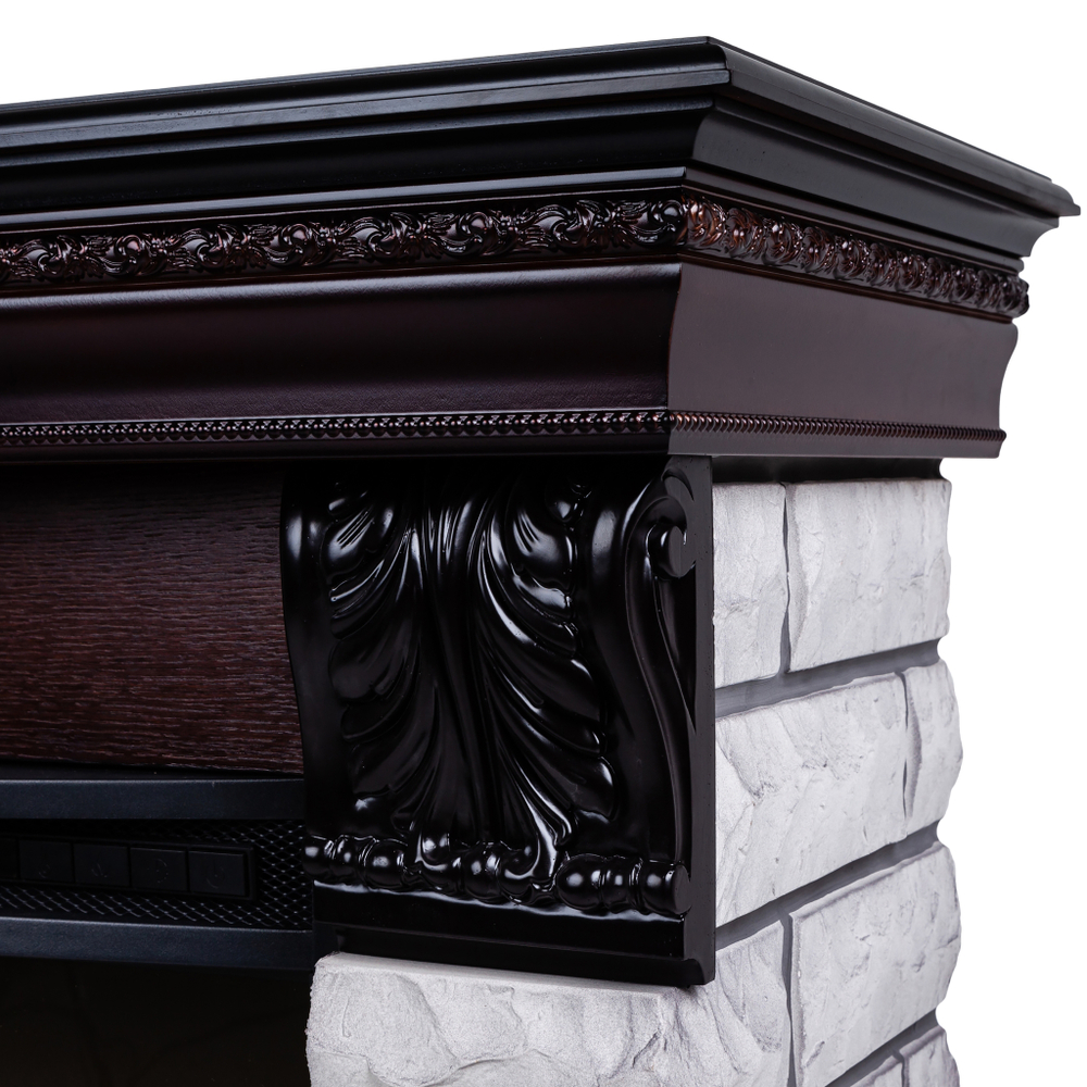 Каминокомплект Real Flame Country Lux Rock 25/25,5 AO с очагом Sparta 25,5