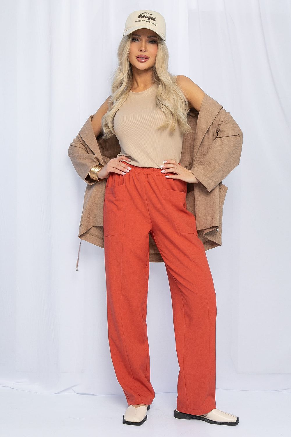 Брюки Кения (каштан) Б13248-19М LT Collection