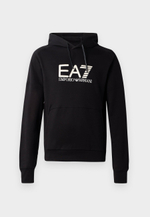 EA7 Emporio Armani Толстовка с капюшоном - Чёрный