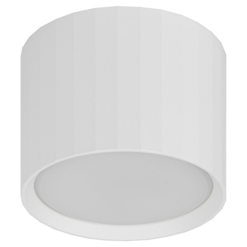 Светильник настенно-потолочный спот ЭРА OL39 WH под GX53 IP20 белый | Накладные светильники