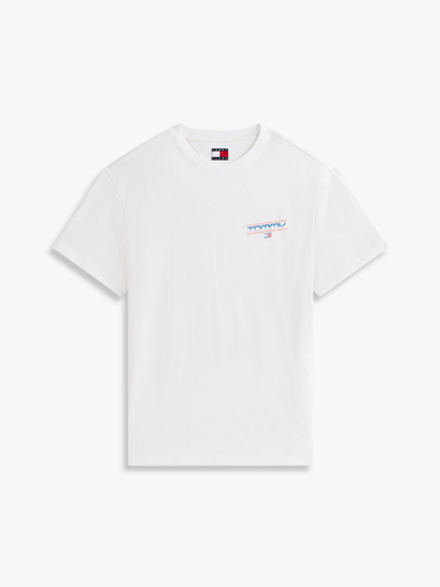 Футболка Tommy Jeans Fitness Graphic Ecru