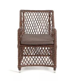 "Латте" плетеное кресло из искусственного ротанга, цвет коричневый