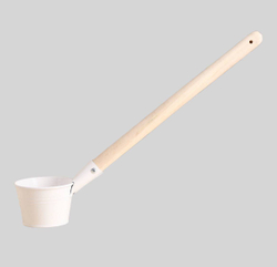 Ковш для бани, 0,5 л, белый 9262869