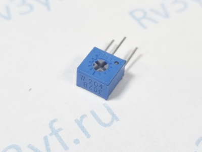 Подстроечный 3362P 200 кОм