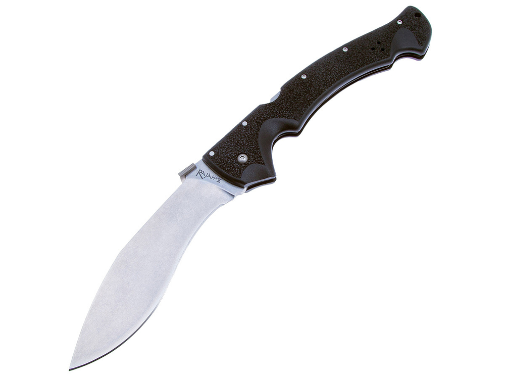 Нож складной Cold Steel Rajah II, сталь AUS10A, рукоять Griv-Ex, 375г