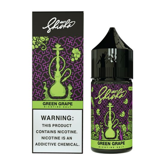 Жидкость Nasty Shisha (30 мл, 20 мг SALT) Green Grape
