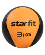 Медбол высокой плотности GB-702, 3 кг, оранжевый