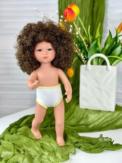 Кукла D Nenes виниловая 34см Celia без одежды (022334W)