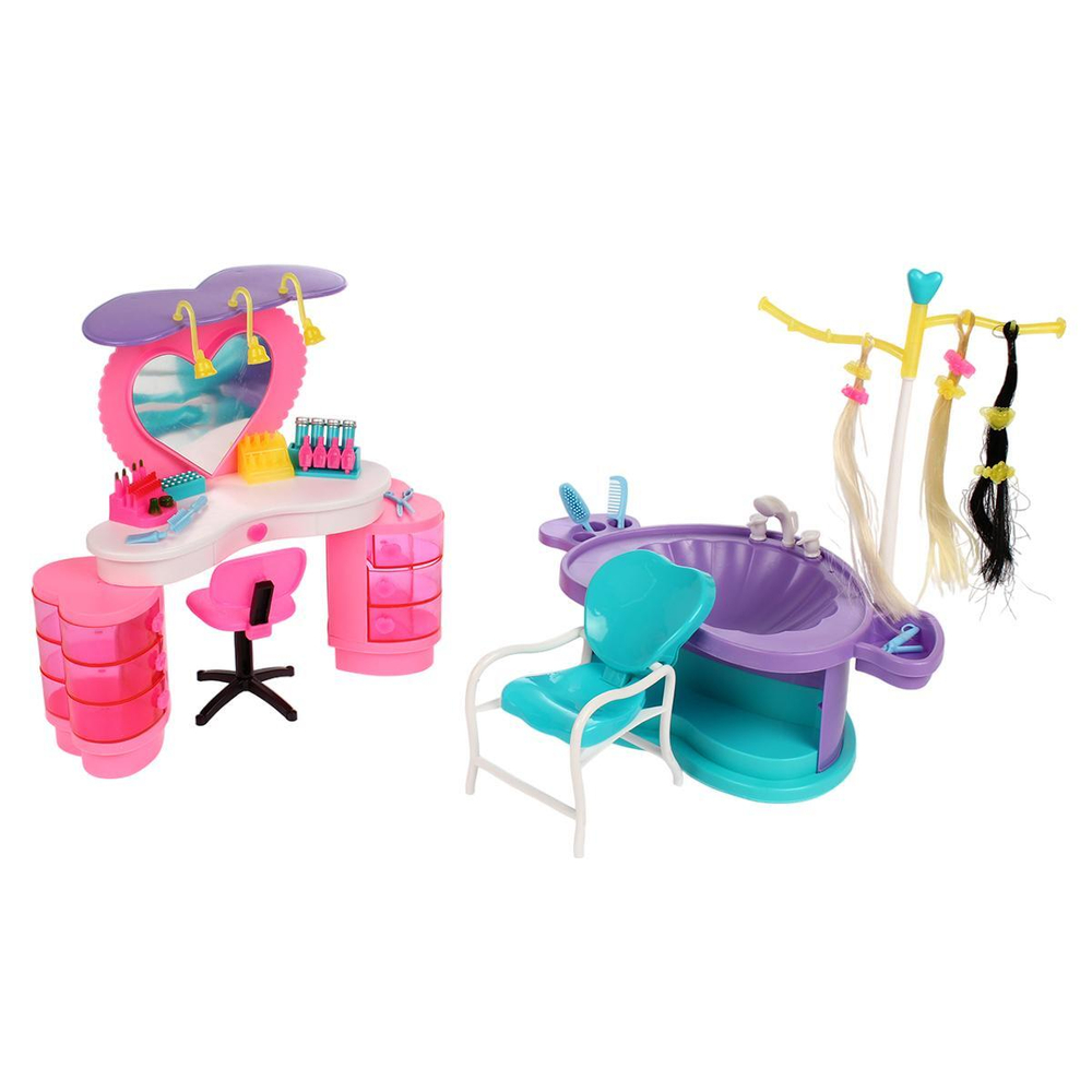 Мебель для кукол "Салон красоты" (кукла не вх. в комплекте ) 302801