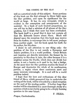 The coming of the Slav | Edwards Charles Eugene