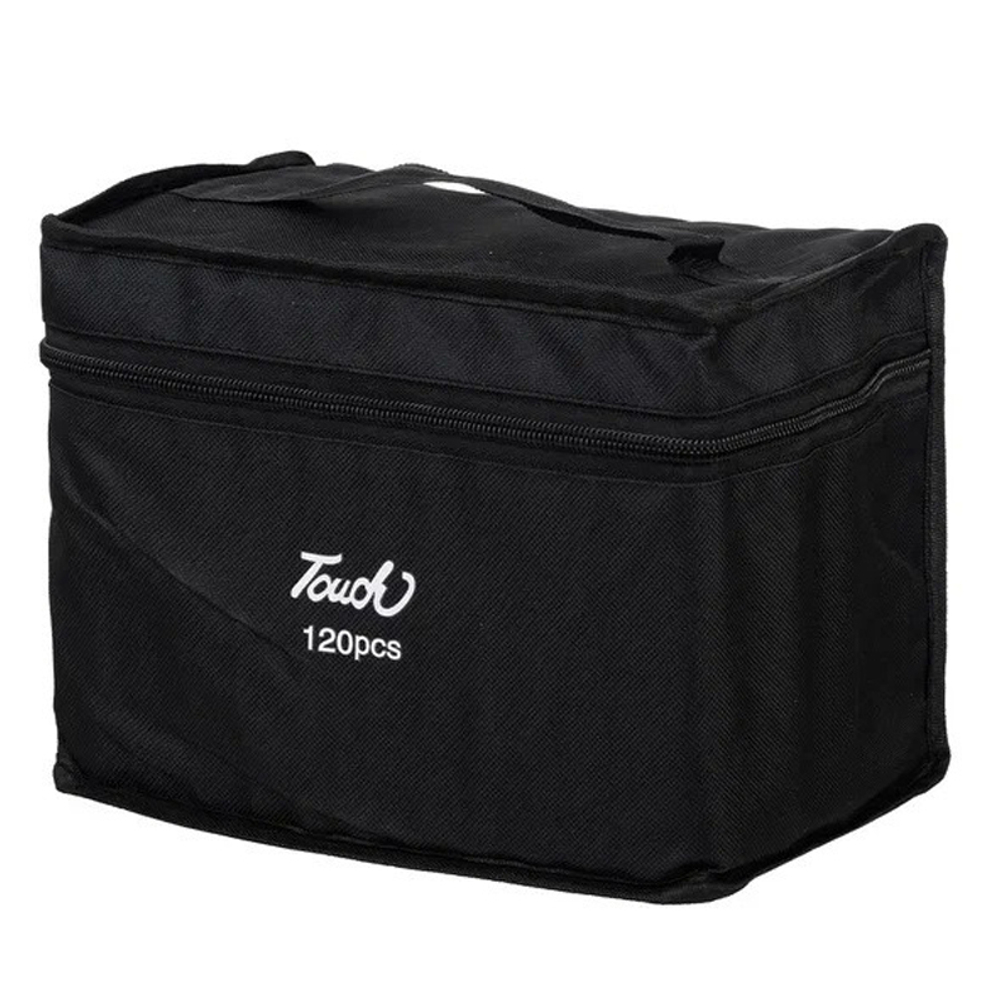 Маркер для скетчинга, двусторонние, Touch Aibao, четырёхгранные, 14 мм, спиртовые, 120 шт