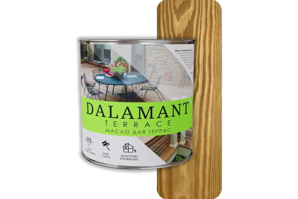 Масло для террас Dalamant Terrace тик