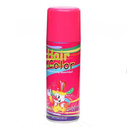 Leilu Hair Color Flowery Red - Цветной лак для волос Цветочно красный 125 мл (малиновый баллончик)
