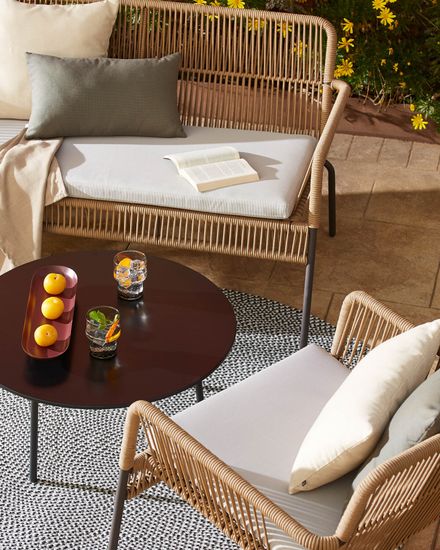 Журнальный столик Ulrich Ø70 черный